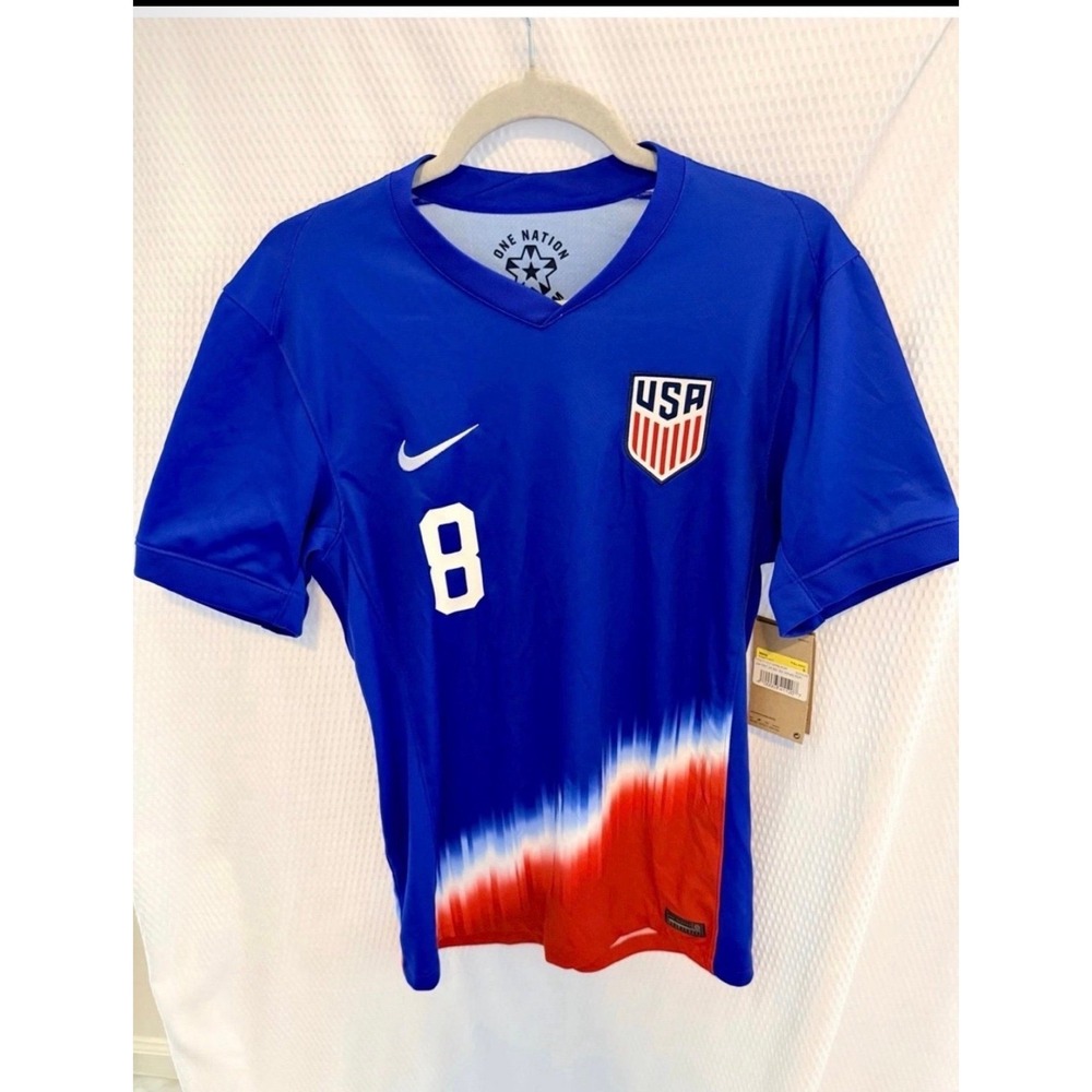 Nike Adult USMNT McKennie #8 2024 Away Jersey FJ4277-417 Sz Men's Small NWT
